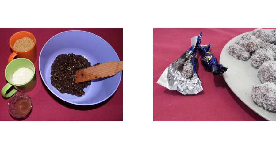 Egészséges, cukormentes desszert golyó - RECEPT